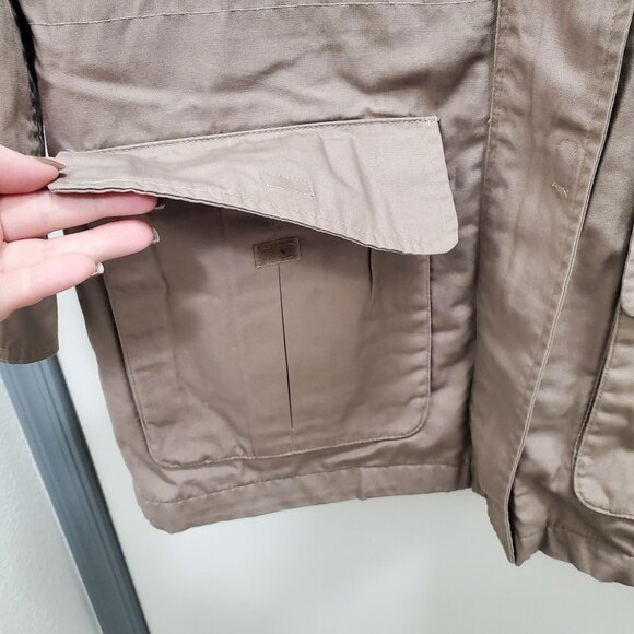 London Towne Men's Vintage Khaki Zip Front Removable Lining Utility Jacket S Reg - Picture 3 of 8